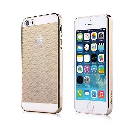 Cover in Policarbonato per iPhone SE - 5S - 5 Colore Oro