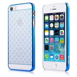 Cover in Policarbonato per iPhone SE - 5S - 5 Colore Blu