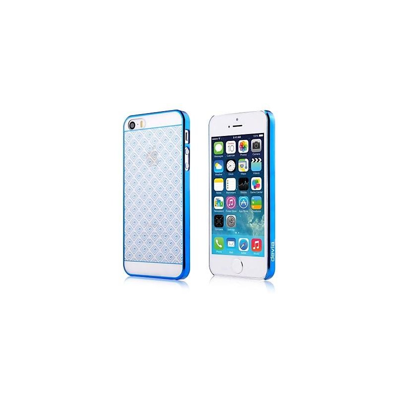 Cover in Policarbonato per iPhone SE - 5S - 5 Colore Blu