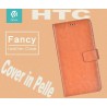 Custodia a Libro in Pelle Per HTC A9 Marrone