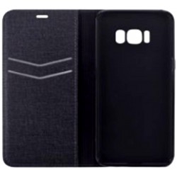 Cover a libro Flip Case per Huawei P8 lite Nera