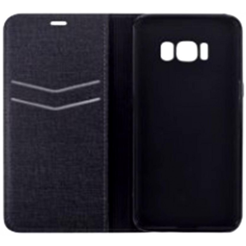 Cover a libro Flip Case per Huawei P8 lite Nera