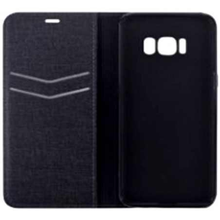 Cover a libro Flip Case per Huawei P8 lite Nera