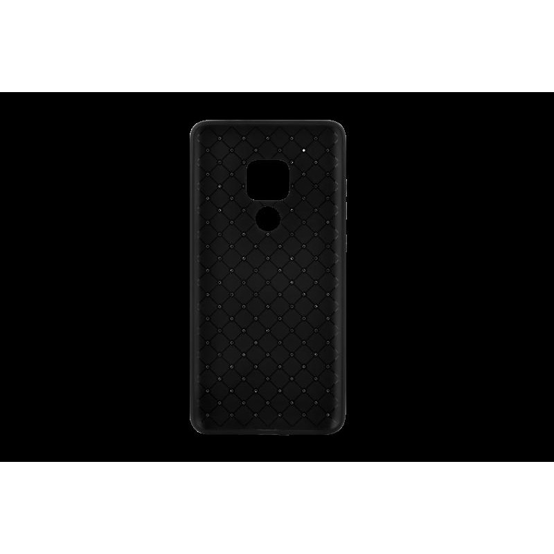 Custodia protettiva Woven Pattern per Huawei Mate 20 Nera