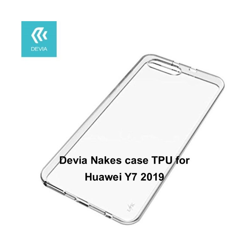 Cover protezione in TPU Trasparente per Huawei Y7 2019