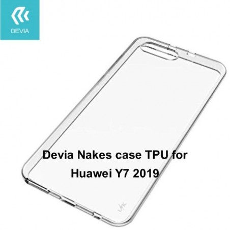 Cover protezione in TPU Trasparente per Huawei Y7 2019