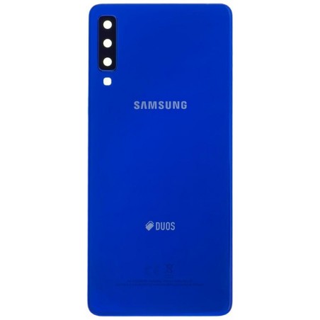 Cover Posteriore Samsung Galaxy A7 2018 SM-A750F Duos Blu