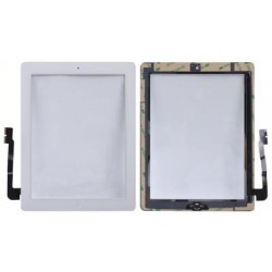 Vetro Touch Adesivi Pulsante per iPad 3 Bianco AAA+