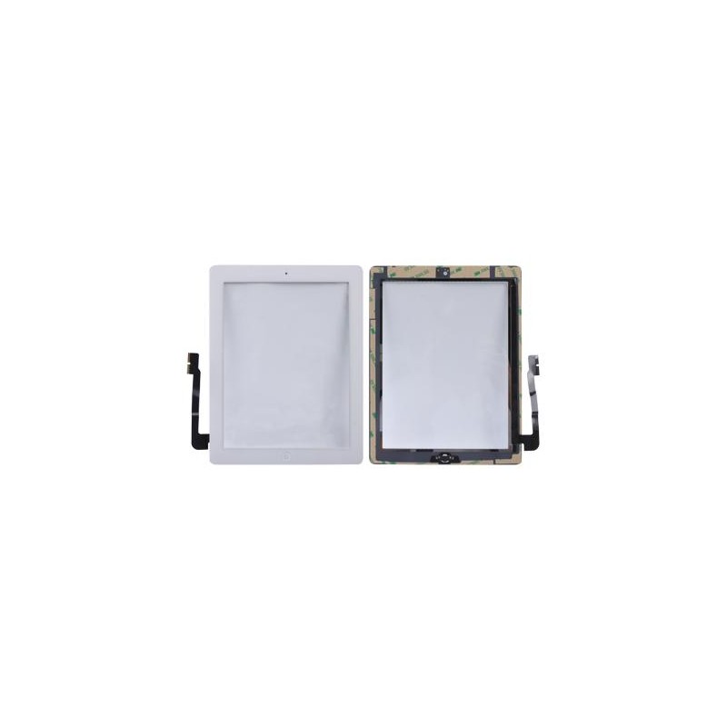 Vetro Touch Adesivi Pulsante per iPad 3 Bianco AAA+