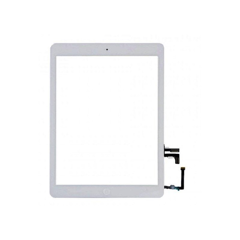 Touch+Telaio LCD+Pulsanti AAA per iPad Air Serie 5 Bianco