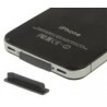 Tappo protezione Polvere carica e Audio per iPhone 4/4S Nero