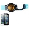 Membrana Pulsante Home con Cavo Flex per iPhone 5