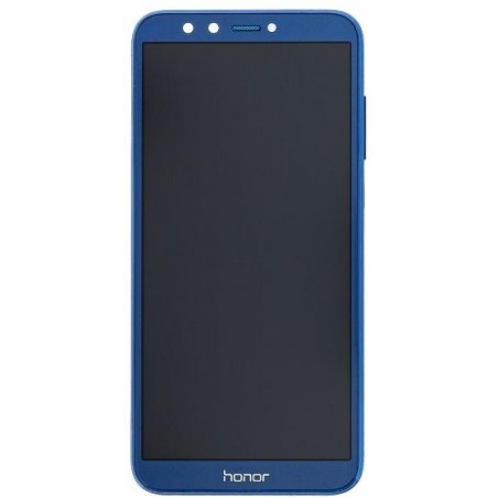 Lcd e Touch con frame Originale per Honor 9 Lite Blu