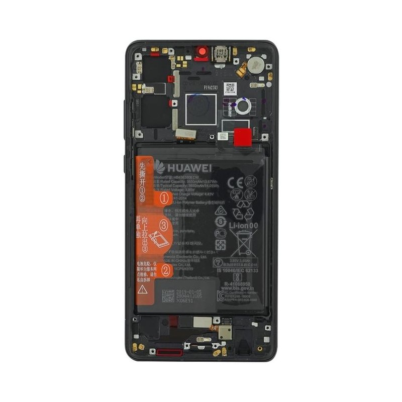 Lcd per Huawei P30 02352NLL Service Pack Nero