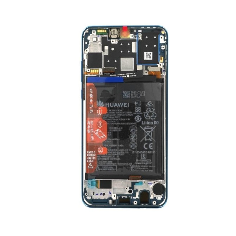 Lcd Huawei per P30 Lite Service Pack 02352RQA Peacock blue