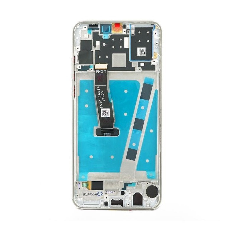 Lcd per Huawei P30 Lite LCD con Frame Bianco