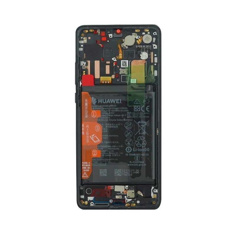 Lcd per Huawei P30 Pro Service Pack 02352PBT Nero