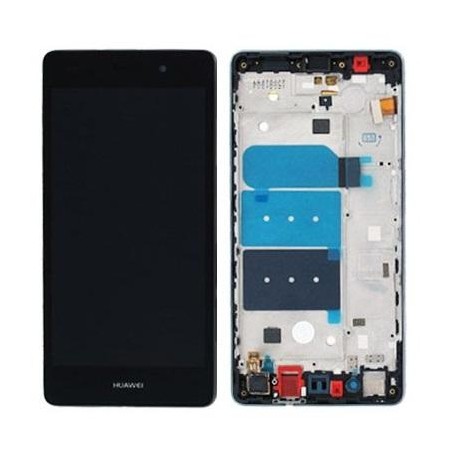 LCD + Touch Originale con Frame per Huawei P8 Lite Nero