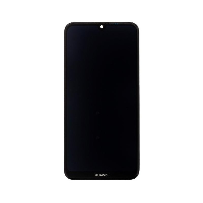 LCD Display + Touch con Frame per Huawei Y7 2019 Nero