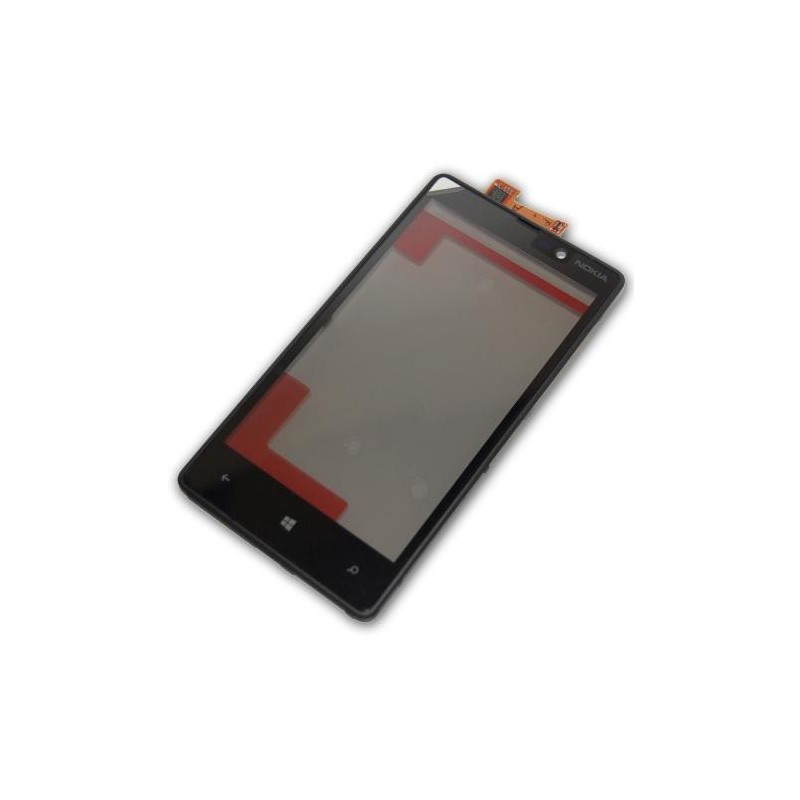 Touch Screen con Frame Nokia lumia 820