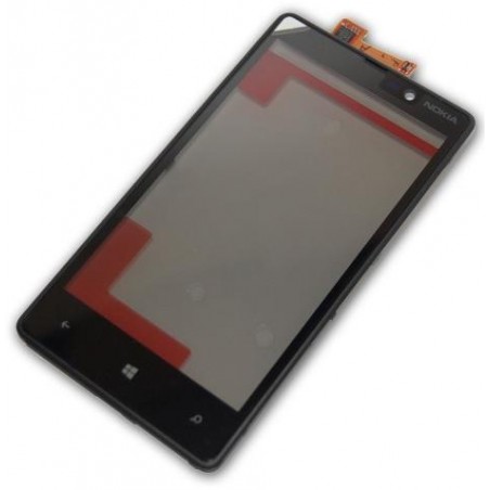 Touch Screen con Frame Nokia lumia 820