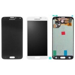 LCD+TOUCH ORIGINALE PER SAMSUNG GALAXY S5 NERO GH9715959B