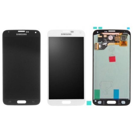 LCD+TOUCH ORIGINALE PER SAMSUNG GALAXY S5 NERO GH9715959B