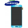 LCD + TOUCH ORIGINALE PER GALAXY S6 ELECTRIC BLUE 17260D