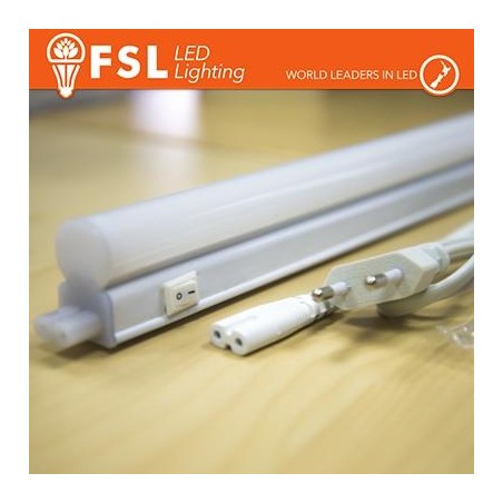 T5 LED Reglette 8W 700LM 4000K G5 Size: 570x22.5x38.5