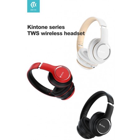 Cuffie Bluetooth 5.0 EM039 TWS Kintone Hi-Fi Nera