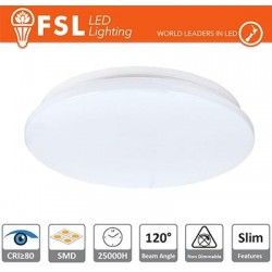 Plafoniera SLIM 25W - 3000K 1550LM 120º 380X55 mm +CRI 80