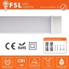 Plafoniera LED Lineare IP20 60cm 18W 1360LM 6500K