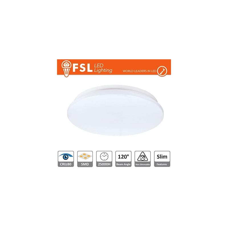 Plafoniera LED 18W 5700K 120° 33x5,5cm CRI80