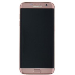 LCD + TOUCH PER GALAXY S7 EDGE ROSE GOLD GH97-18533E